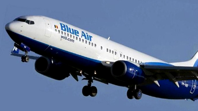 Si Compania Blue Air a anulat unele curse spre Italia