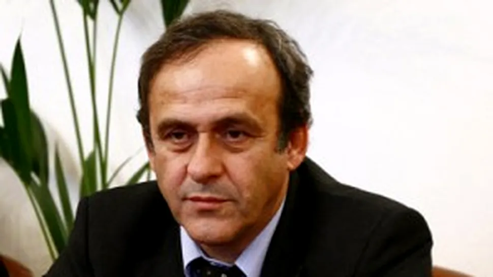 Platini va sprijini candidatura Bucurestiului pentru organizarea finalei Cupei UEFA din 2012 (Mediafax)