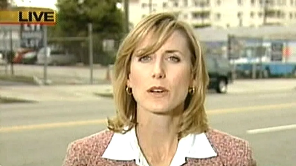 Reporterita impuscata in timpul unei transmisiuni live (Video)