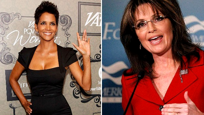 Halle Berry și Sarah Palin