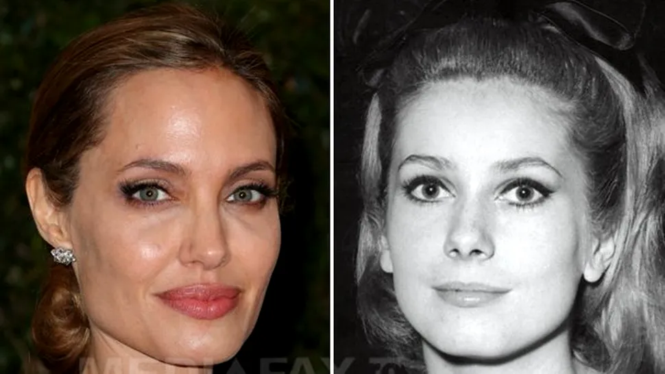 Angelina Jolie și Catherine Deneuve, în dicționarul femeilor celebre