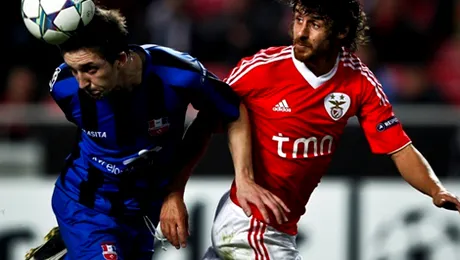 Benfica Lisabona – Otelul Galati: 1-0! Rezultatele din grupele Ligii Campionilor