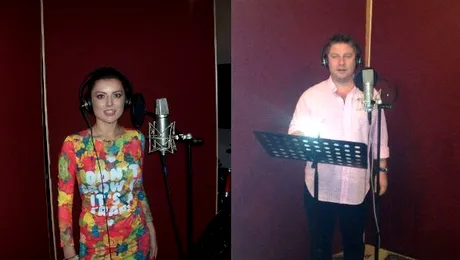 Elena Gheorghe şi Pavel Bartoş au înregistrat pentru Cutiuţa Muzicală 10!
