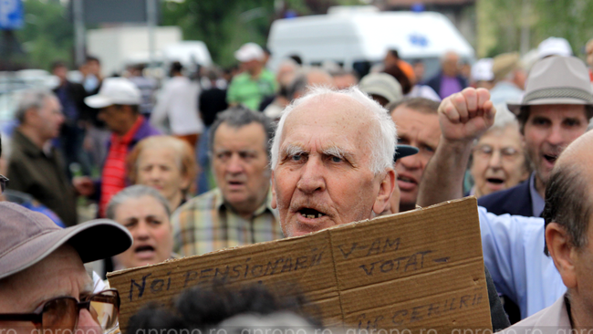 Proteste la Cotroceni