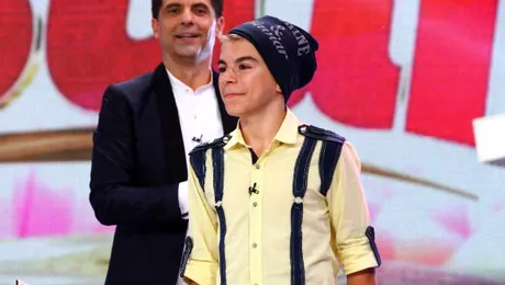 „Next Star”: Un copil inventator prezint[ ultima sa creatie: un robot care rezolva cubul Rubik