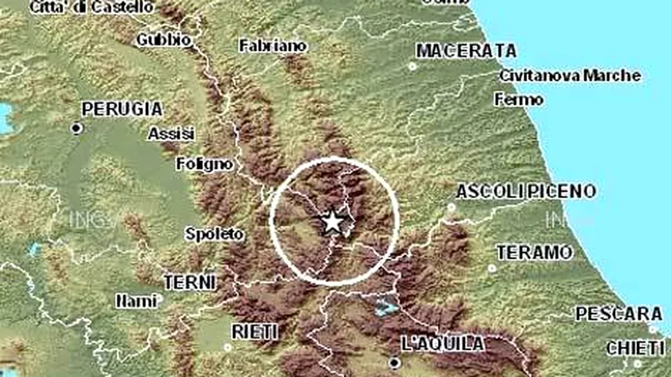 Italia a fost zguduită de trei seisme, exact de Paștele Catolic