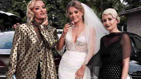 Delia a strălucit la nunta surorii sale – FOTO