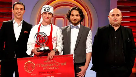 Petru Buiuca, castigatorul Masterchef, a gatit calcan in finala!