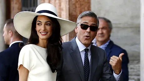 George Clooney și Amal Alamuddin se pregătesc să devină părinți