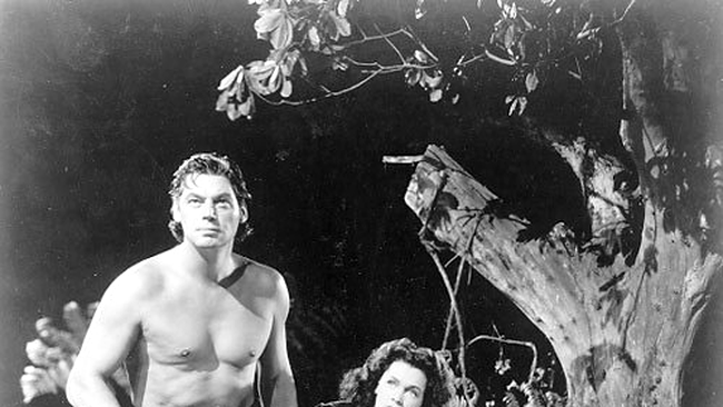 Johnny Weissmuller in Tarzan