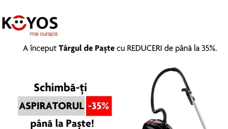 (P) Koyos.ro lansează primul târg virtual de Paște