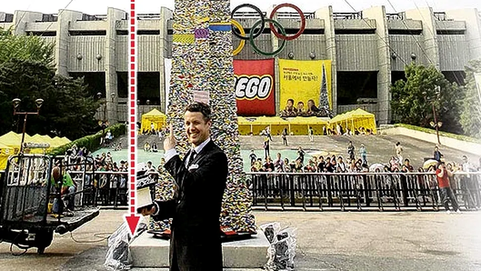Vezi cea mai înaltă construcție Lego