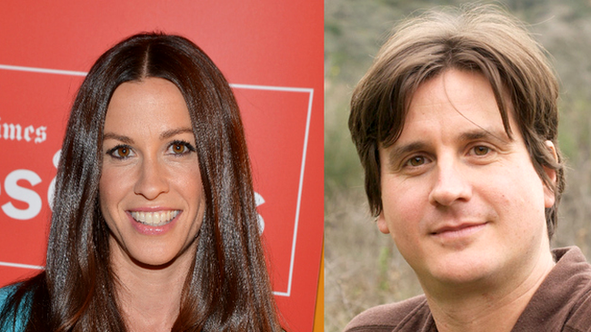 Alanis and Wade Morissette