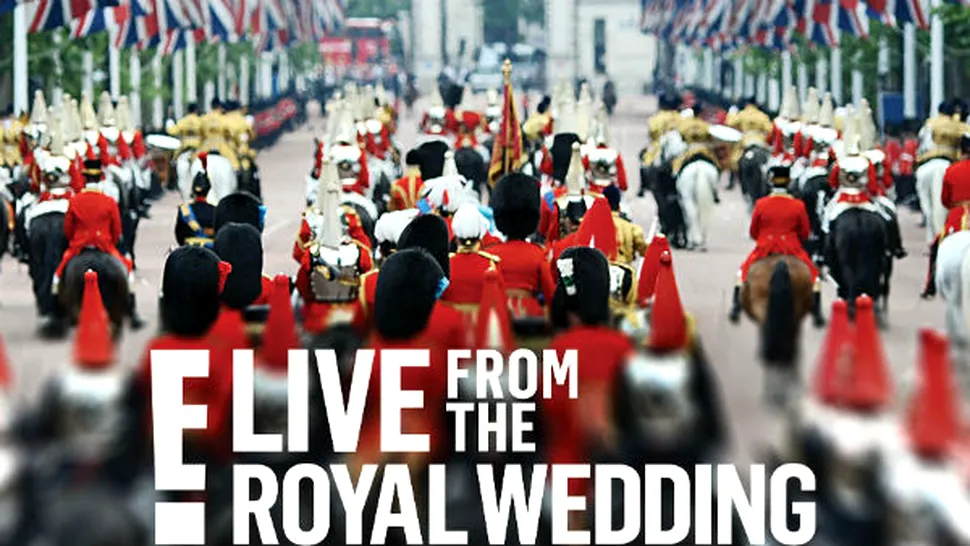 Evenimentul anului: E! LIVE FROM THE ROYAL WEDDING  - 5 ore de transmisiune în direct de la nunta Prinţului Harry cu Meghan Markle