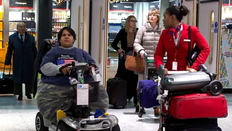 Accesul interzis în avion, pe pachebot și în trenurile Eurostar pentru un tânăr obez