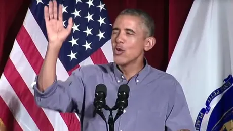 Barack Obama „cântă” piesa „Thriller” a lui Michael Jackson, cu ocazia Halloween-ului