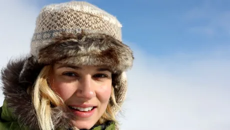 Dana Rogoz, pictorial pe pârtia de schi (poze)