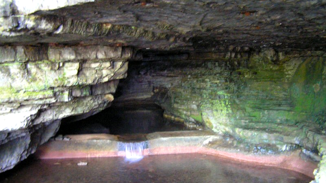 izvorul din apropierea distileriei Jack Daniel's