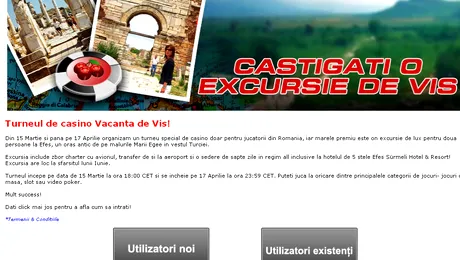 (P) Castigati o excursie de vis!