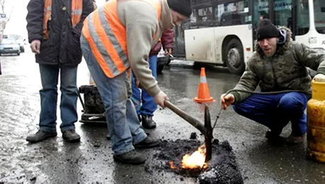 Daca avem noroc, poate scapam de gropi!