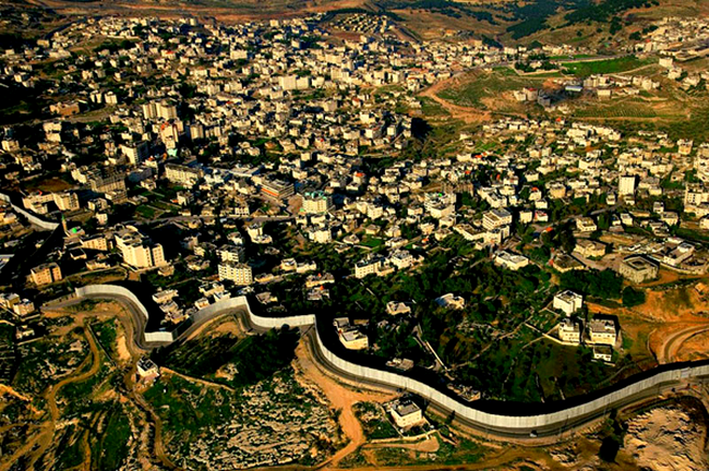 Perete despărțitor în Cisiordania, Israelul