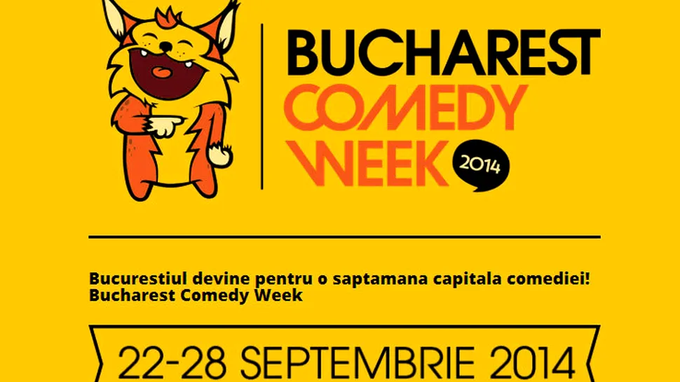 Bucharest Comedy Week 2014: Piața George Enescu, 26 - 28 septembrie 2014