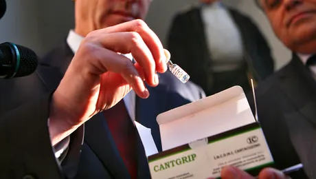 Adrian Streinu-Cercel, primul vaccinat impotriva gripei porcine