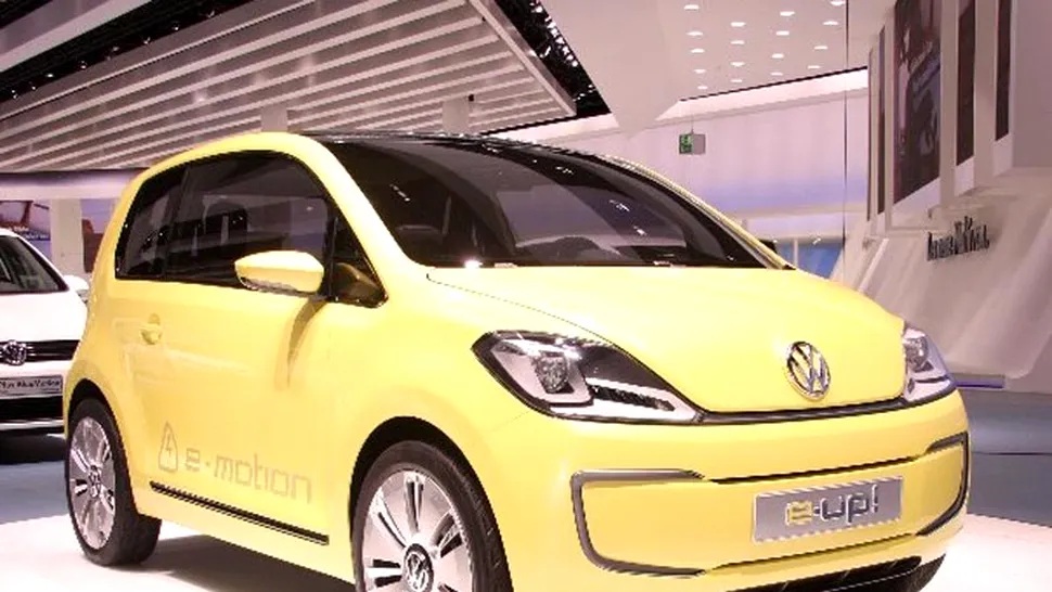 Din 2013, Volkswagen va produce in serie automobile electrice