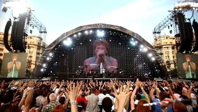 Jon Bon Jovi la Bucuresti