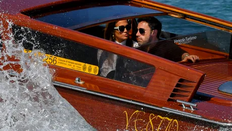 Jennifer Lopez şi Ben Affleck, împreună la Veneția