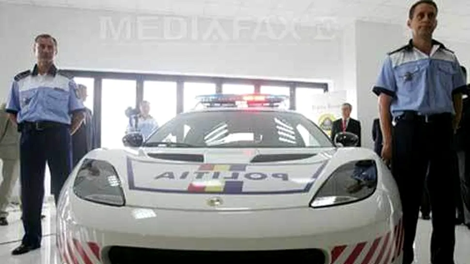Politia Rutiera, dotata cu o masina Lotus Evora S de 70.000 de euro