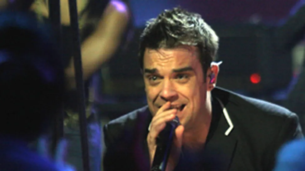 Sanse mici sa il vedem pe Robbie Williams in Romania