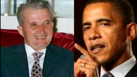 Barack Obama, comparat cu Nicolae Ceausescu!
