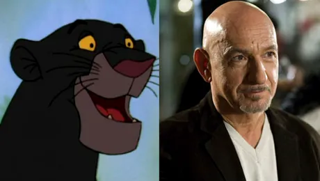 Sir Ben Kingsley, vocea panterei Bagheera in „The Jungle Book”
