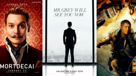 Cele mai aşteptate filme ale anului 2015