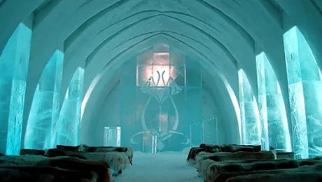 Hotelul de Gheata de la Balea va fi gata dupa Revelion