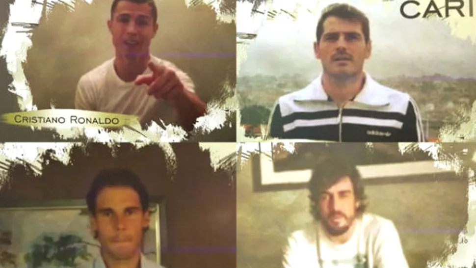 
Nadal, Ronaldo şi Alonso, într-un videoclip al lui Julio Iglesias! VIDEO