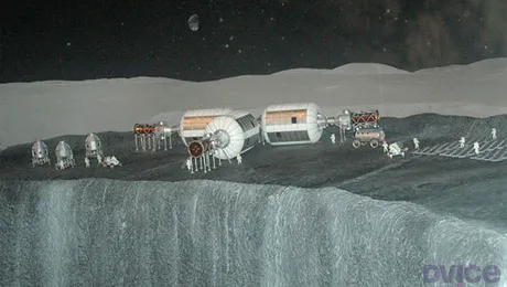 Rusia vrea sa infiinteze, alaturi de SUA si Europa, o baza lunara permanenta