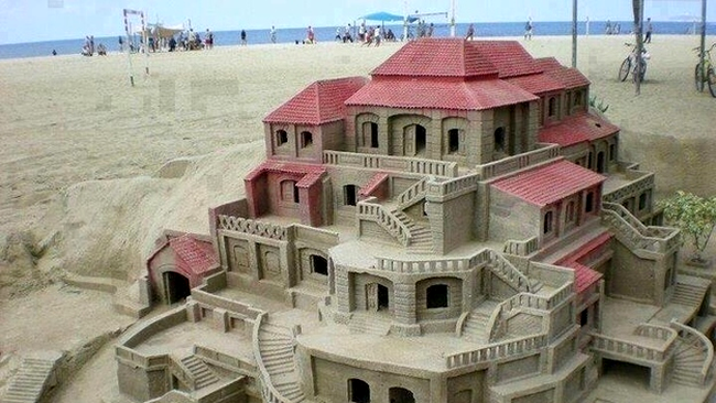 Mansion de nisip