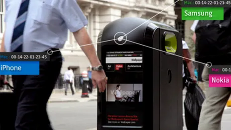 Coșurile de gunoi care stau cu ochii pe trecători