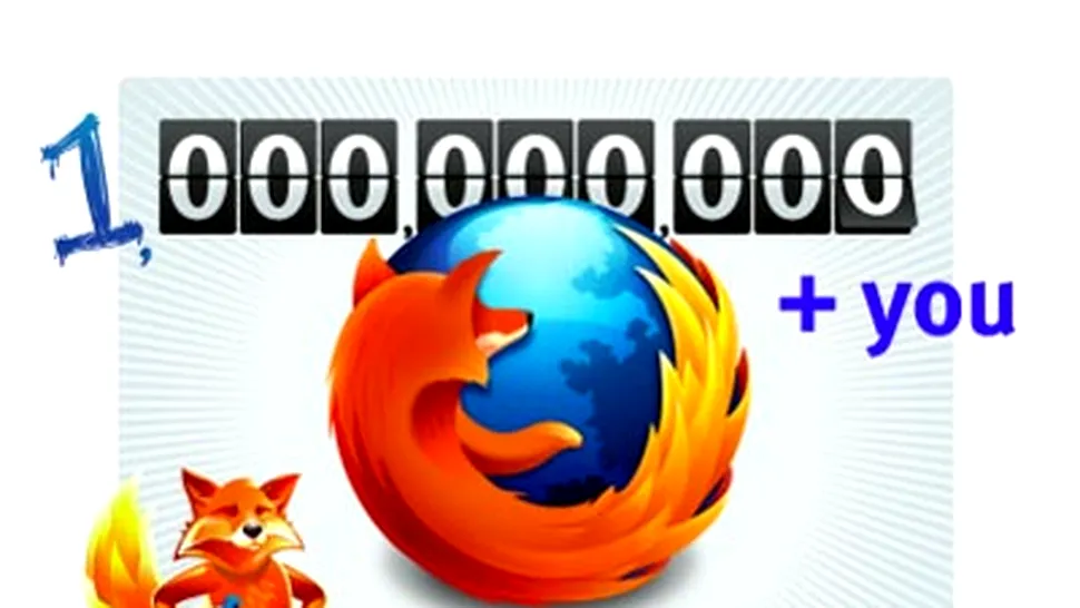 Firefox - un miliard de download-uri