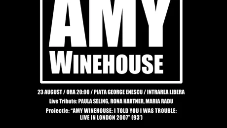 Concert in memoriam Amy Winehouse, la Bucuresti