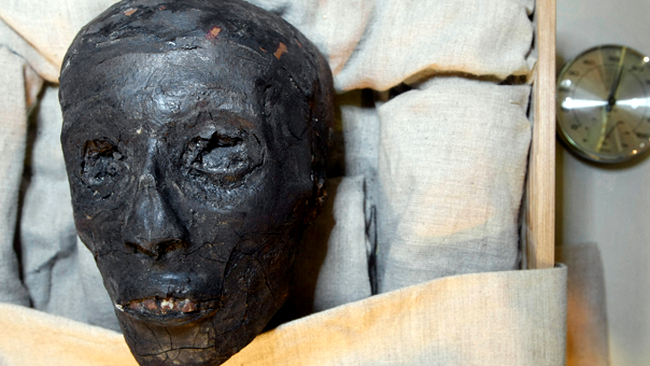 Chipul lui Tutankamon a ramas intact, in urma procesului de mumificare 
