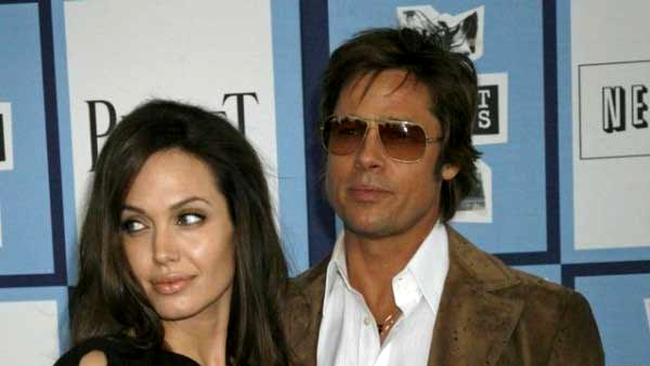 Brad Pitt si Angleina Jolie 