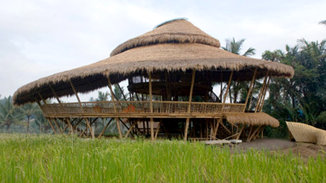 Scoala verde din Bali