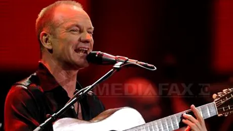 Sting, show de exceptie in Piata Constitutiei din Bucuresti