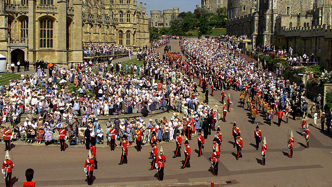 Castelul Windsor, resedinta familiei regale britanice
