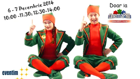 Weekend în Bucureşti: Salvăm Crăciunul… de Moş Nicolae, magie cu Vlad Grigorescu, Indila!