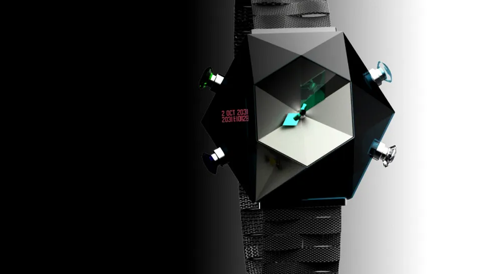 Ceasul-diamant, un concept futurist made in China