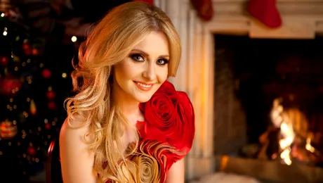Alina Sorescu a înregistrat un album de colinde! Le va cânta în premieră în acest weekend!